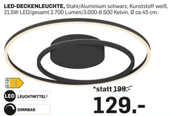 Möbel Ludwig LED-DECKENLEUCHTE Angebot