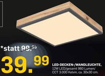 Möbel Ludwig LED-DECKEN-/WANDLEUCHTE Angebot