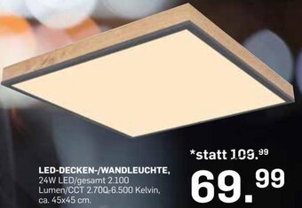 Möbel Ludwig LED-DECKEN-/WANDLEUCHTE Angebot