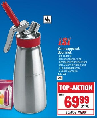 Metro Sahneapparat Gourmet Angebot