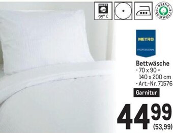Metro Bettwäsche Angebot