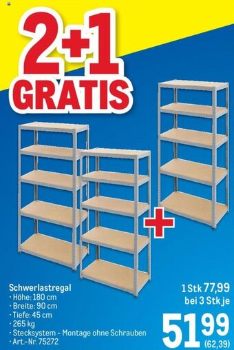 Metro Schwerlastregal Angebot