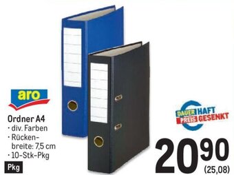 Metro Ordner A4 Angebot