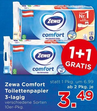 Unimarkt Zewa Comfort Toilettenpapier 3-lagig Angebot