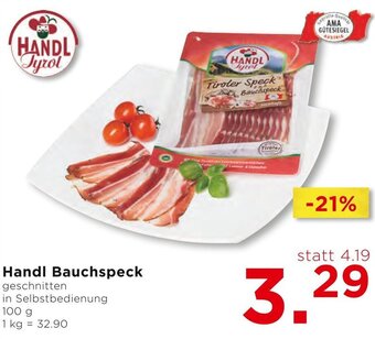 Unimarkt Handl Bauchspeck 100g Angebot