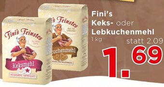 Unimarkt Fini's Keks- oder Lebkuchenmehl 1 kg Angebot