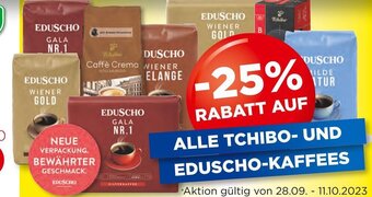 Unimarkt ALLE TCHIBO- UND EDUSCHO-KAFFEES Angebot