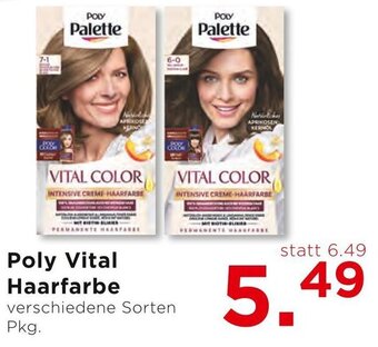 Unimarkt Poly Vital Haarfarbe Angebot