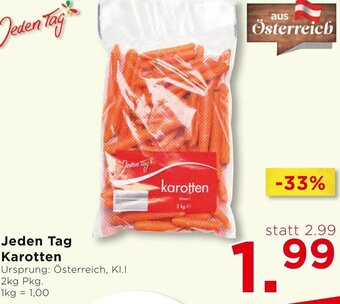 Unimarkt Jeden Tag Karotten Angebot