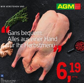 AGM Gans per kg Angebot