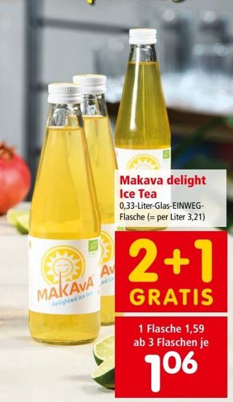 Interspar Delighted ice tea Angebot