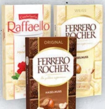 Billa Pralinen tafel Angebot