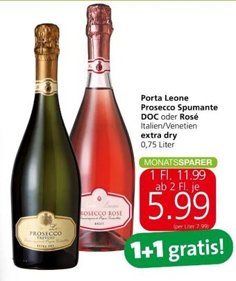 Spar Prosecco spumante Angebot