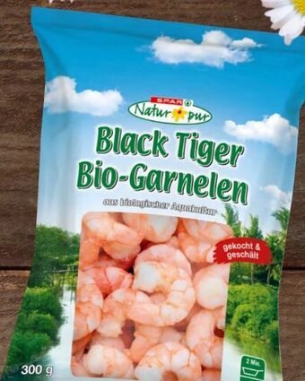Spar Bio-black tiger garnelen Angebot