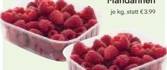 MPreis Himbeeren Angebot