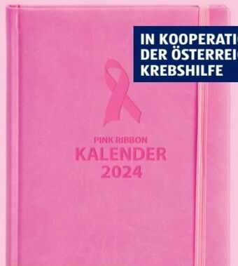 Hofer Pink ribbon jahreskalender 2024 Angebot