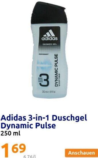 Action Adidas 3-in-1 Duschgel Dynamic Pulse 250 ml Angebot