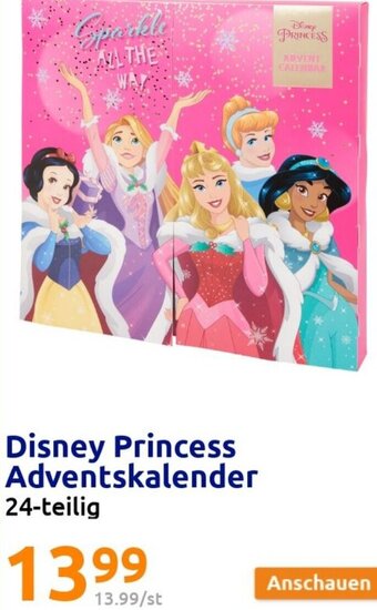 Action Disney Princess Adventskalender 24-teilig Angebot
