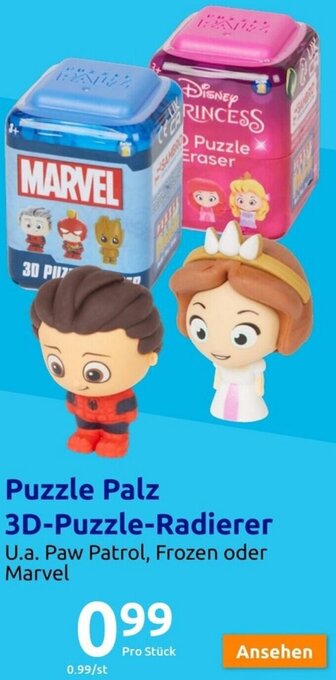 Action Puzzle Palz 3D-Puzzle-Radierer Angebot