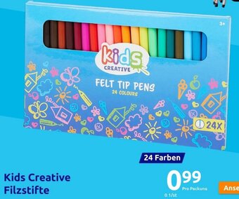 Action Kids Creative Filzstifte Angebot
