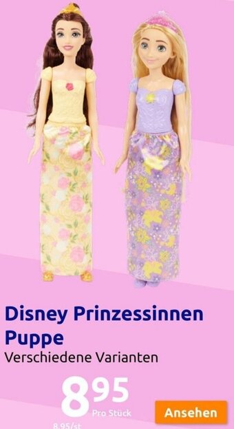 Action Disney Prinzessinnen Puppe Angebot