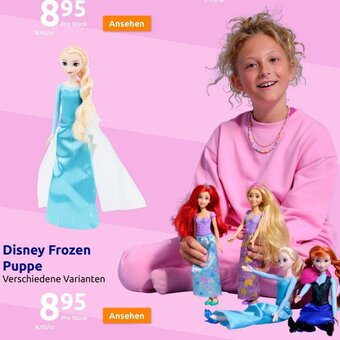 Action Disney Frozen Puppe Angebot