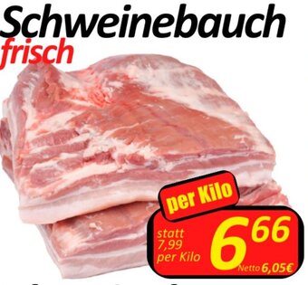 Wurstico Schweinebauch frisch per Kilo Angebot