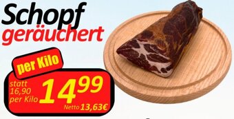 Wurstico Schopf geräuchert per Kilo Angebot