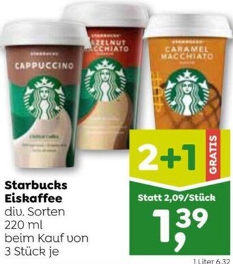 ADEG Starbucks Eiskaffee diu. Sorten 220 ml Angebot