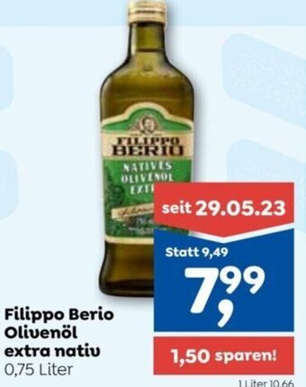 ADEG Filippo Berio Olivenöl extra nativ 0,75 Liter Angebot