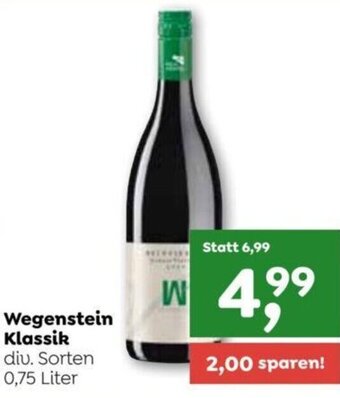 ADEG Wegenstein Klassik 0,75 Liter Angebot