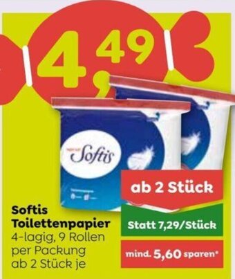 ADEG Softis Toilettenpapier Angebot
