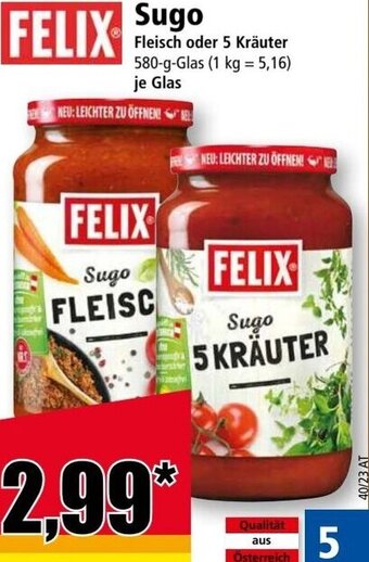 Norma FELIX Sugo Angebot