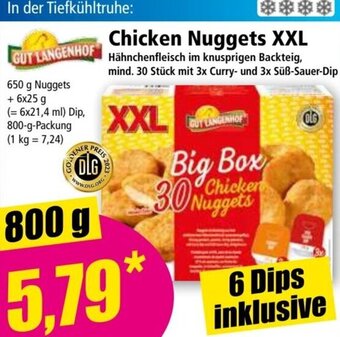 Norma Chicken Nuggets XXL 800 g Angebot
