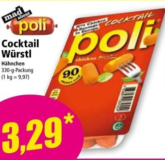 Norma Cocktail Würstl Angebot
