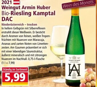 Norma 2021 Weingut Armin Huber Bio-Riesling Kamptal DAC Angebot