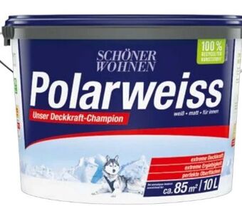 Hellweg Innenfarbe polarweiss Angebot