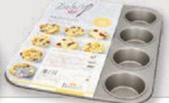 Müller Backbleche BAKER'S BEST Muffinform Ø 7 cm, 12 Stück Angebot