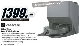 Media Markt Z roborock S8 Pro Ultra Saug- & Wischroboter Angebot