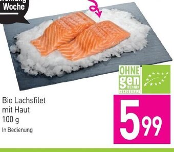 Sutterlüty Bio Lachsfilet mit Haut 100 g Angebot