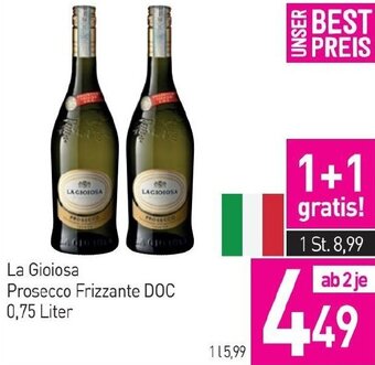 Sutterlüty La Gioiosa Prosecco Frizzante DOC 0,75 Liter Angebot