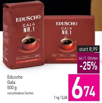 Sutterlüty Eduscho Gala 500g Angebot