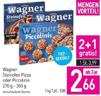 Sutterlüty Wagner Steinofen Pizza oder Piccolinis 270 g-350 g Angebot