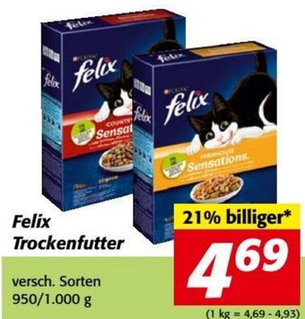 Nah&Frisch Felix Trockenfutter Angebot