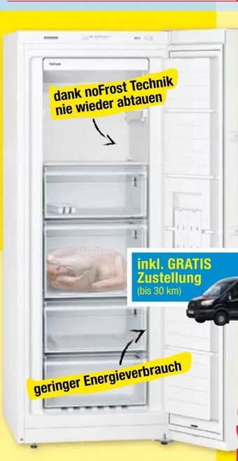 Maximarkt Gefrierschrank gs29nvwep Angebot