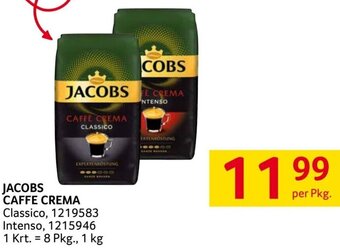 Transgourmet JACOBS CREMA CAFFE CREMA per Pkg. Angebot