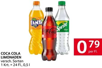 Transgourmet COCA COLA LIMONADEN per Fl. Angebot