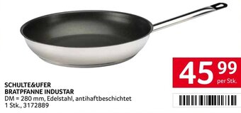 Transgourmet SCHULTE&UFER BRATPFANNE INDUSTAR per Stk. Angebot
