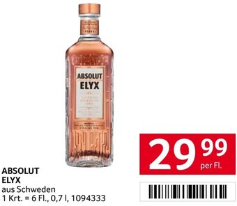 Transgourmet ABSOLUT ELYX per Fl. Angebot