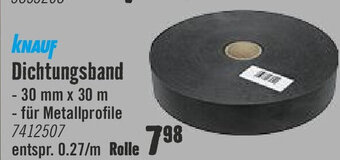 Hornbach KNAUF Dichtungsband Angebot